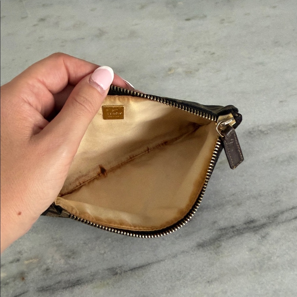 Fendi zucca print women’s clutch wallet - Picture 4 of 7